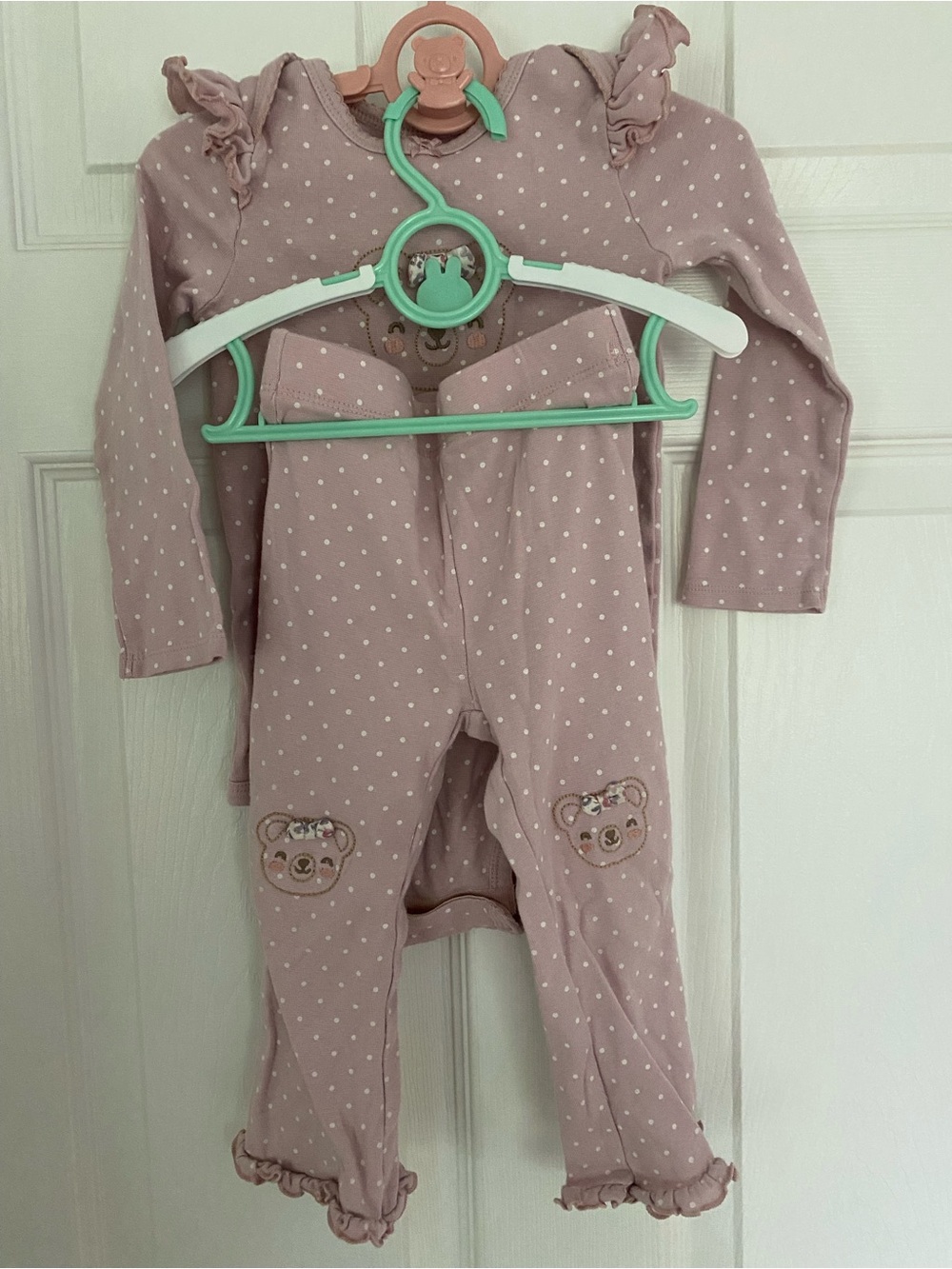 Huggies Pink Polka Dot Set